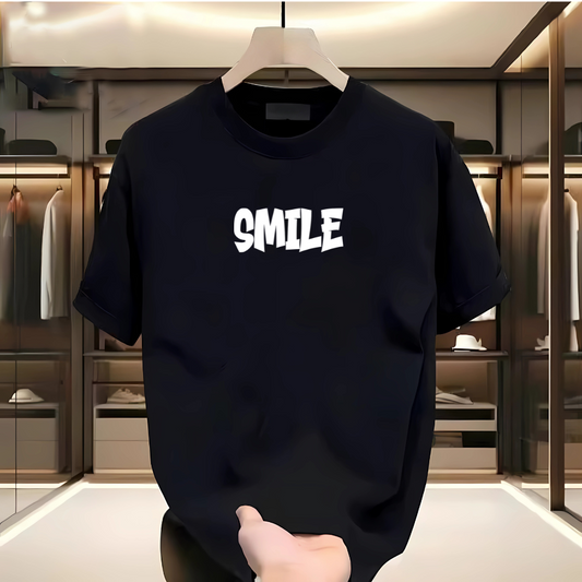 Smile Baskılı Tshirt