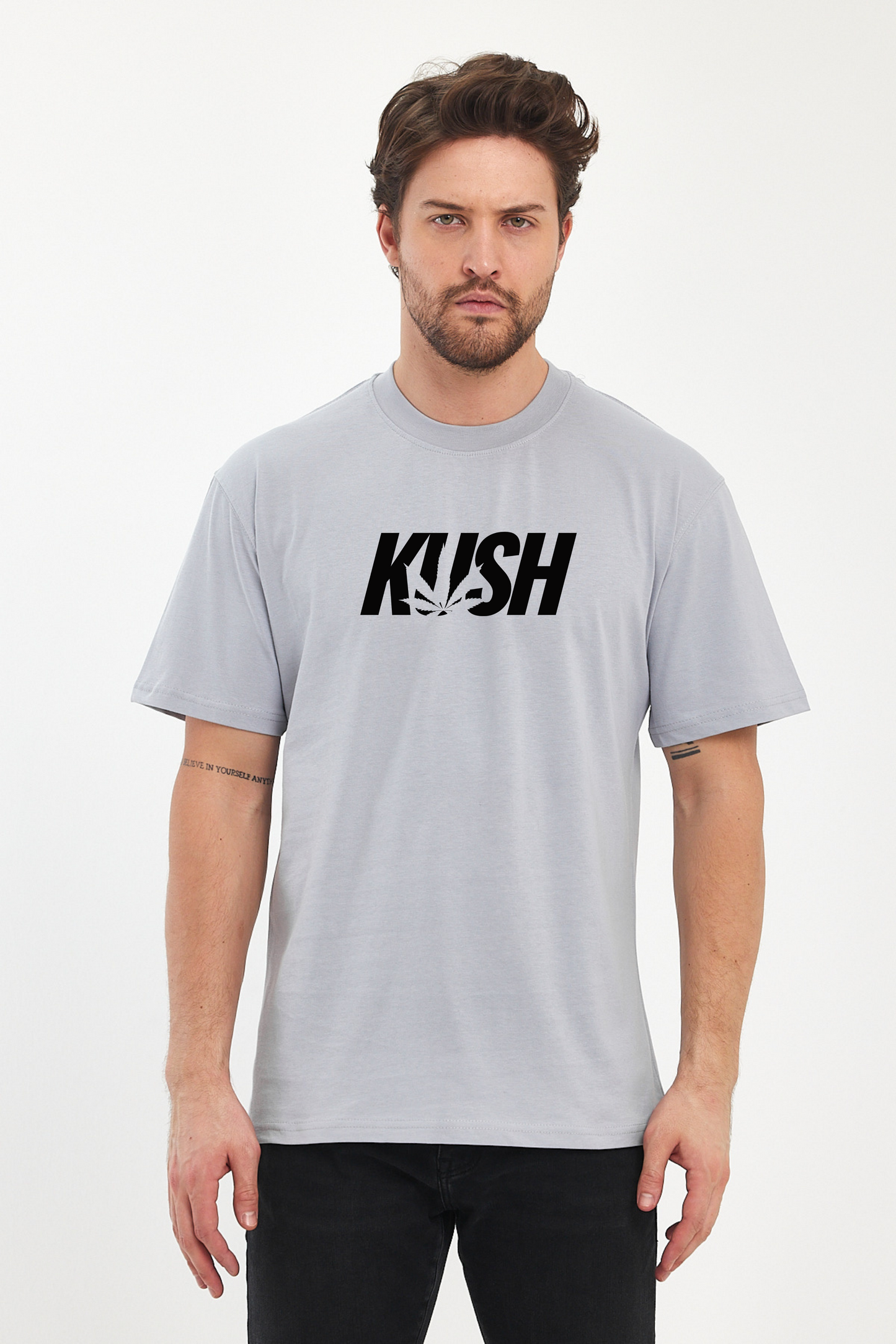 Kush Baskılı Tshirt