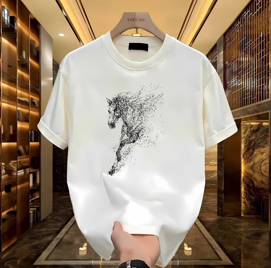 Horse Baskılı Tshirt