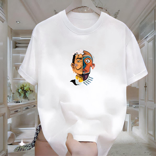 Karikatür Baskılı Tshirt