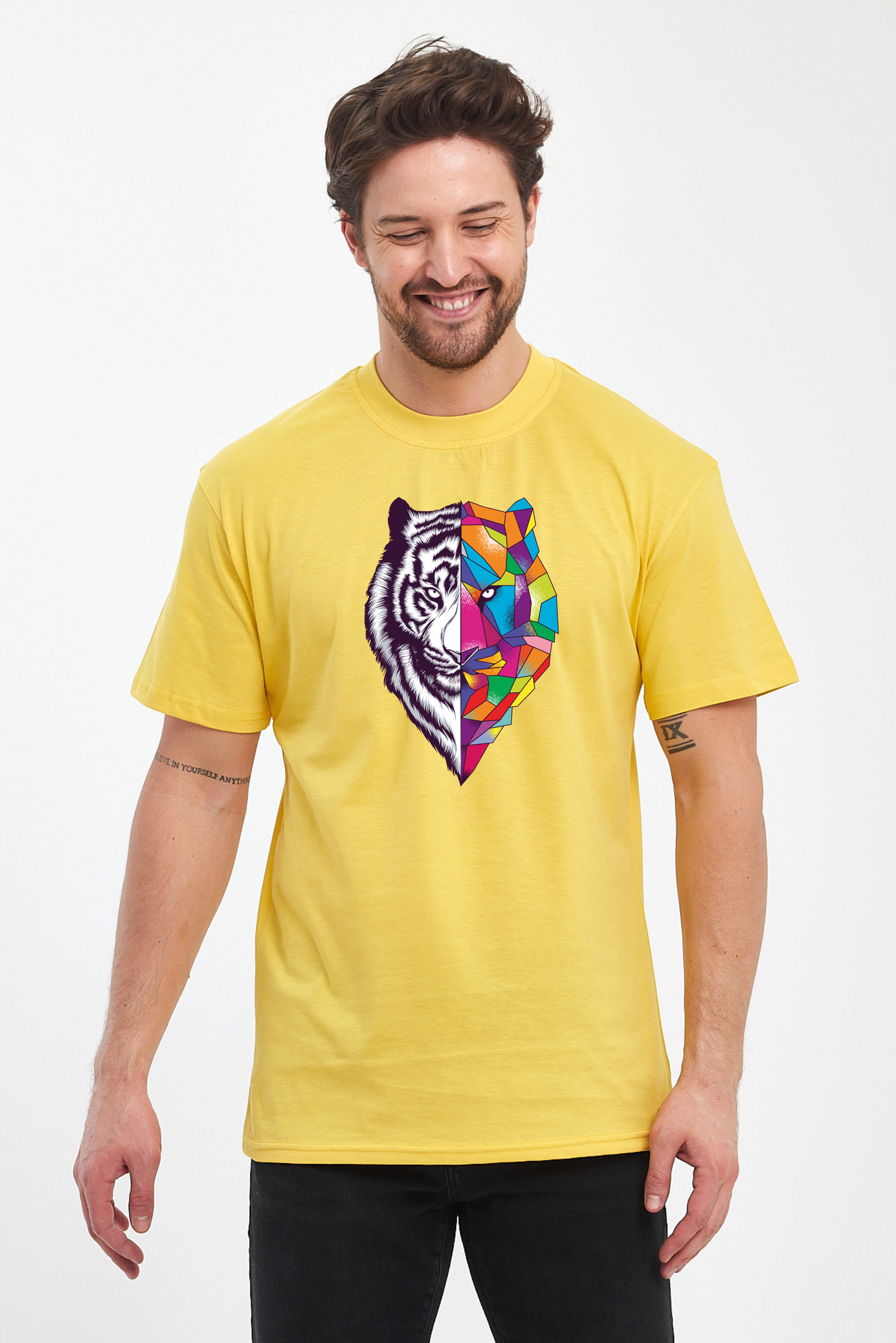 Kaplan Baskılı Tshirt