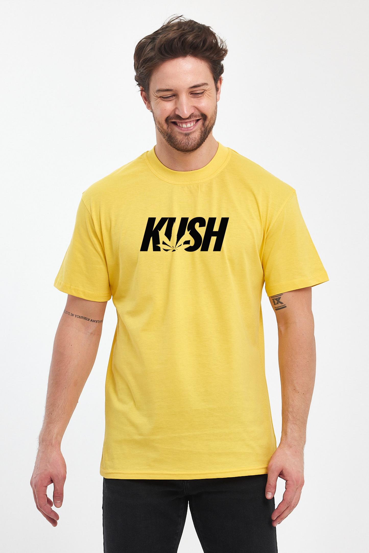 Kush Baskılı Tshirt