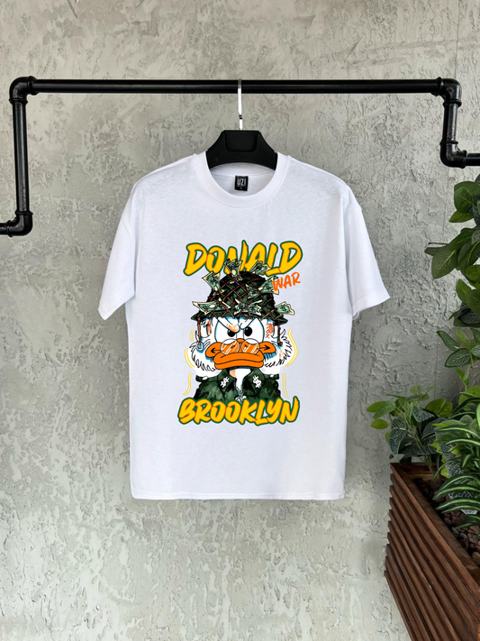 Donald Duck Baskılı T-shirt