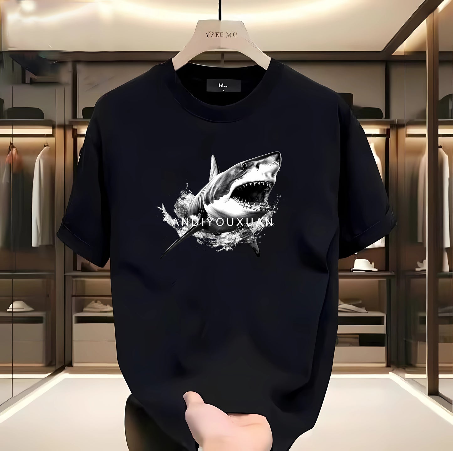 Shark Baskılı Tshirt