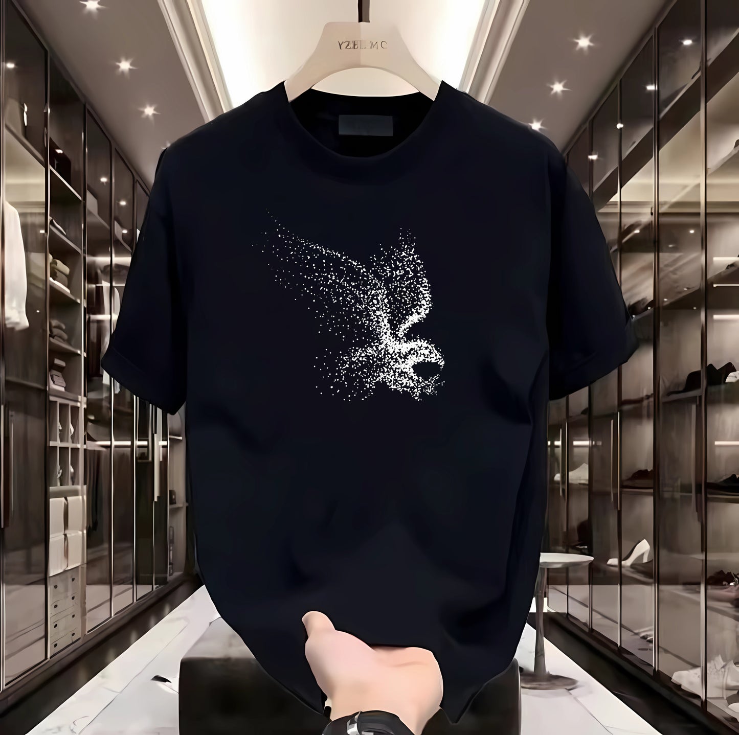 Kartal Baskılı Tshirt