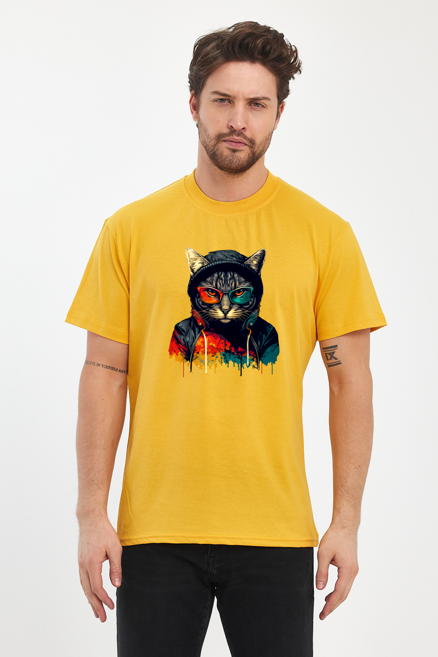 Kedi Baskılı Tshirt