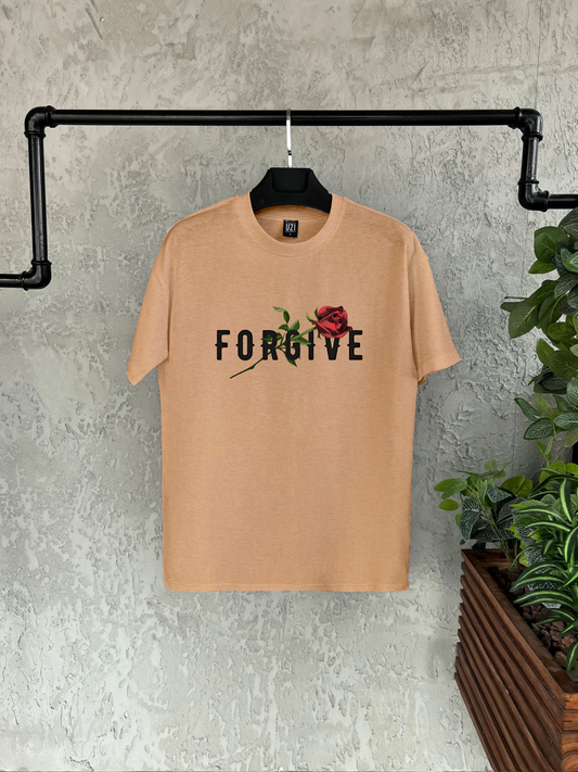 Forgive Baskılı T-shirt