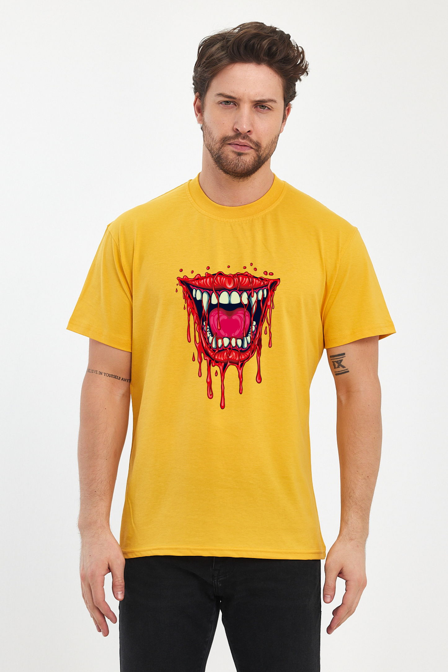 Red Smile Baskılı Tshirt