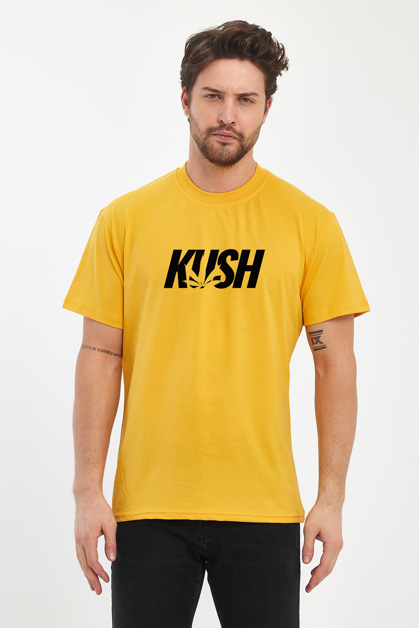 Kush Baskılı Tshirt