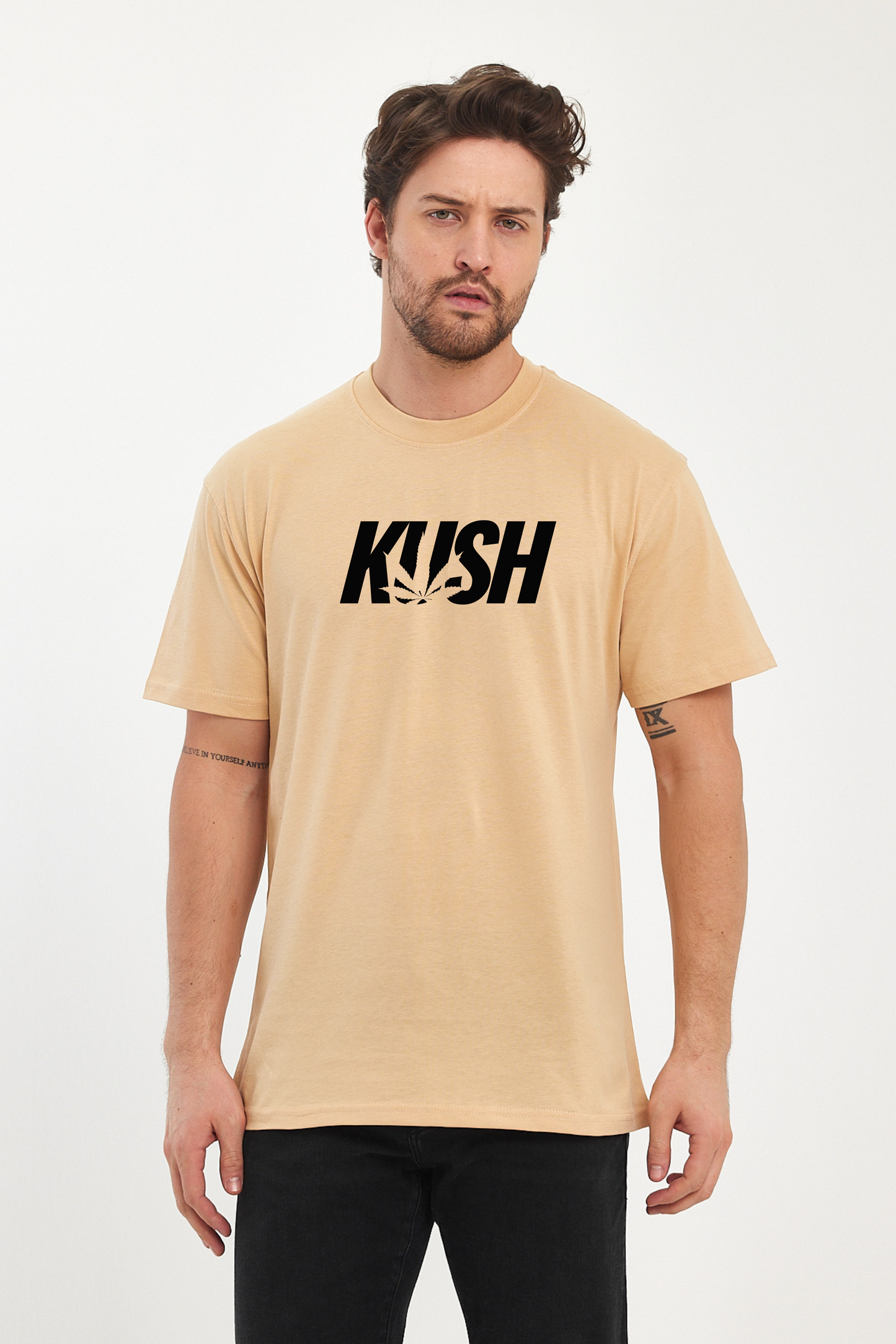 Kush Baskılı Tshirt