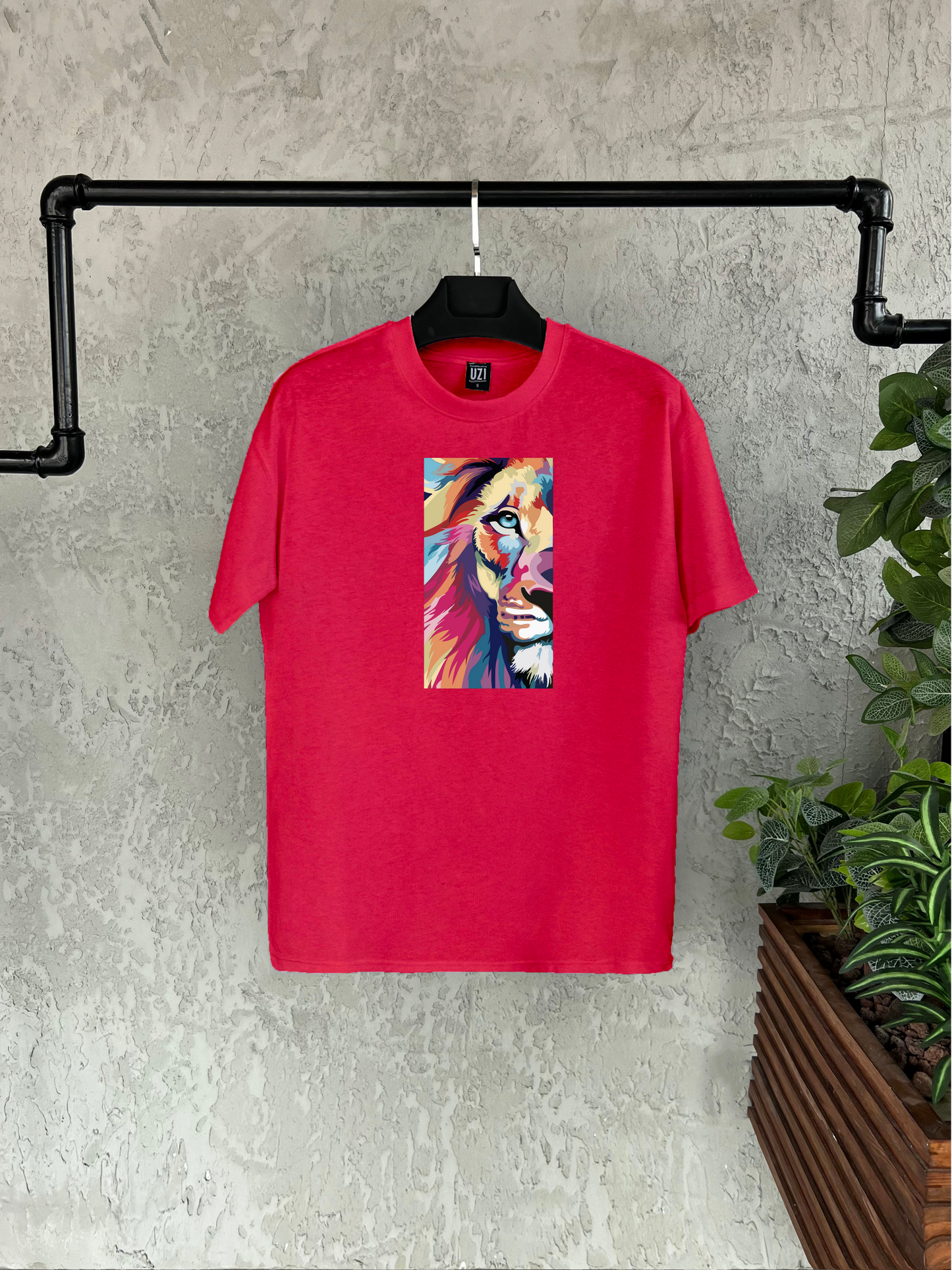 Aslan Baskılı tshirt