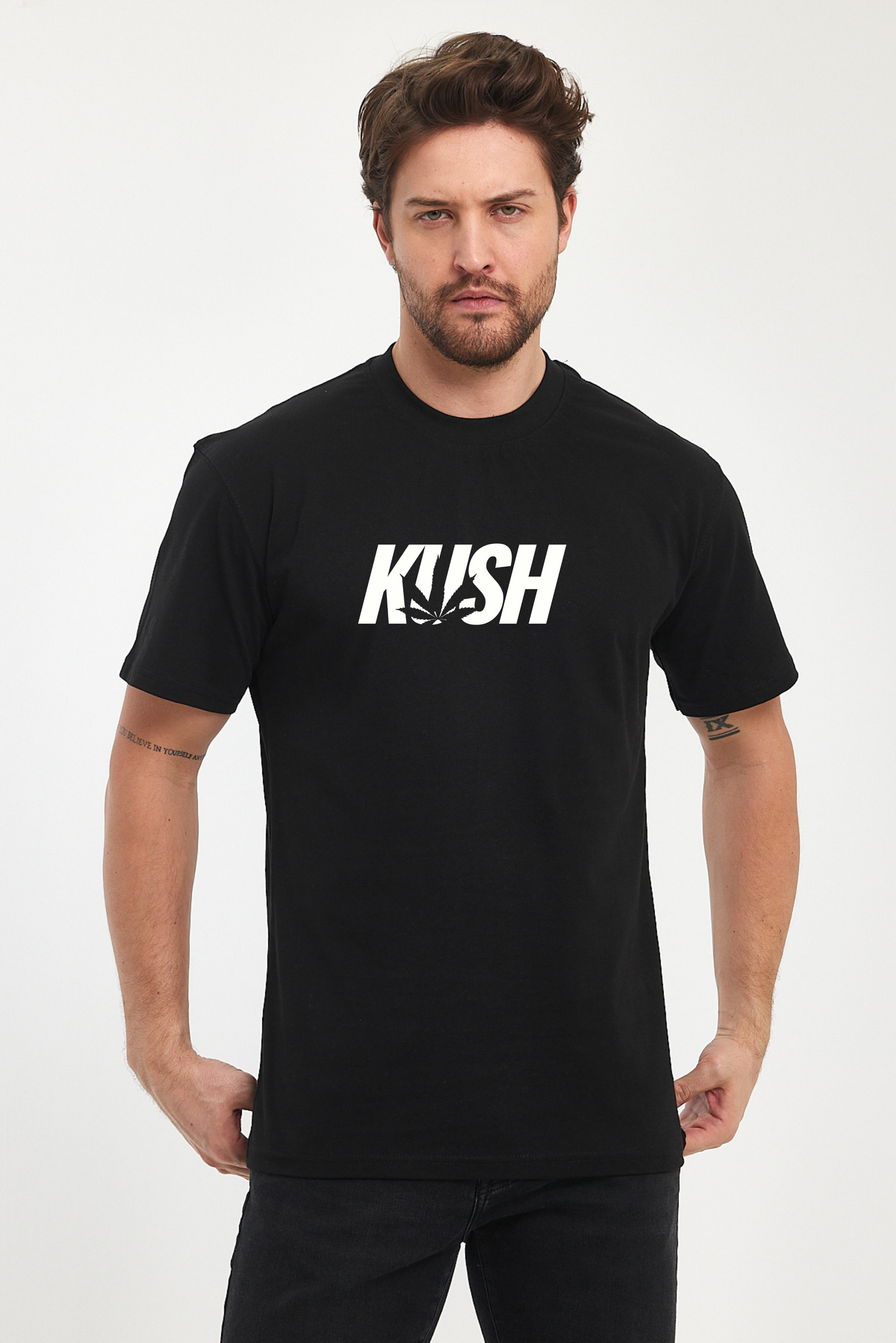 Kush Baskılı Tshirt