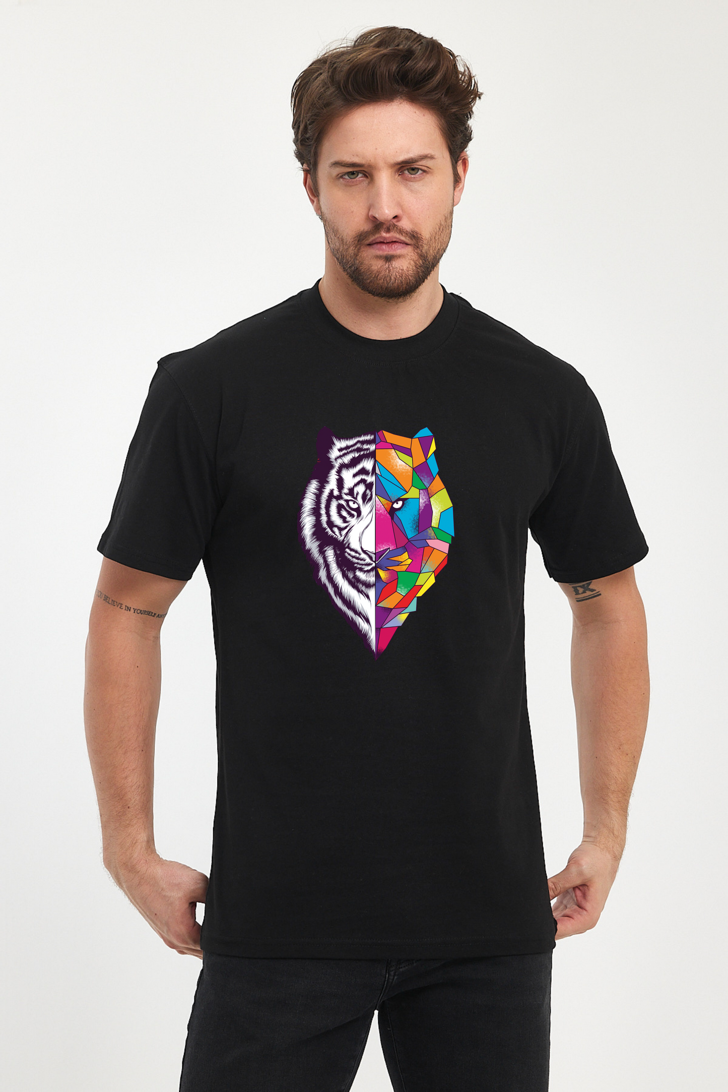 Kaplan Baskılı Tshirt