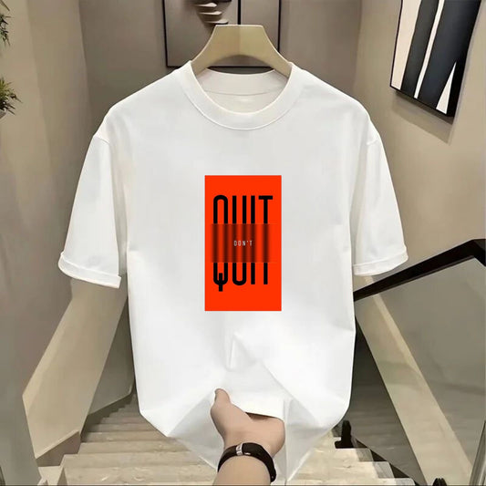 Dont Quit Baskılı Tshirt