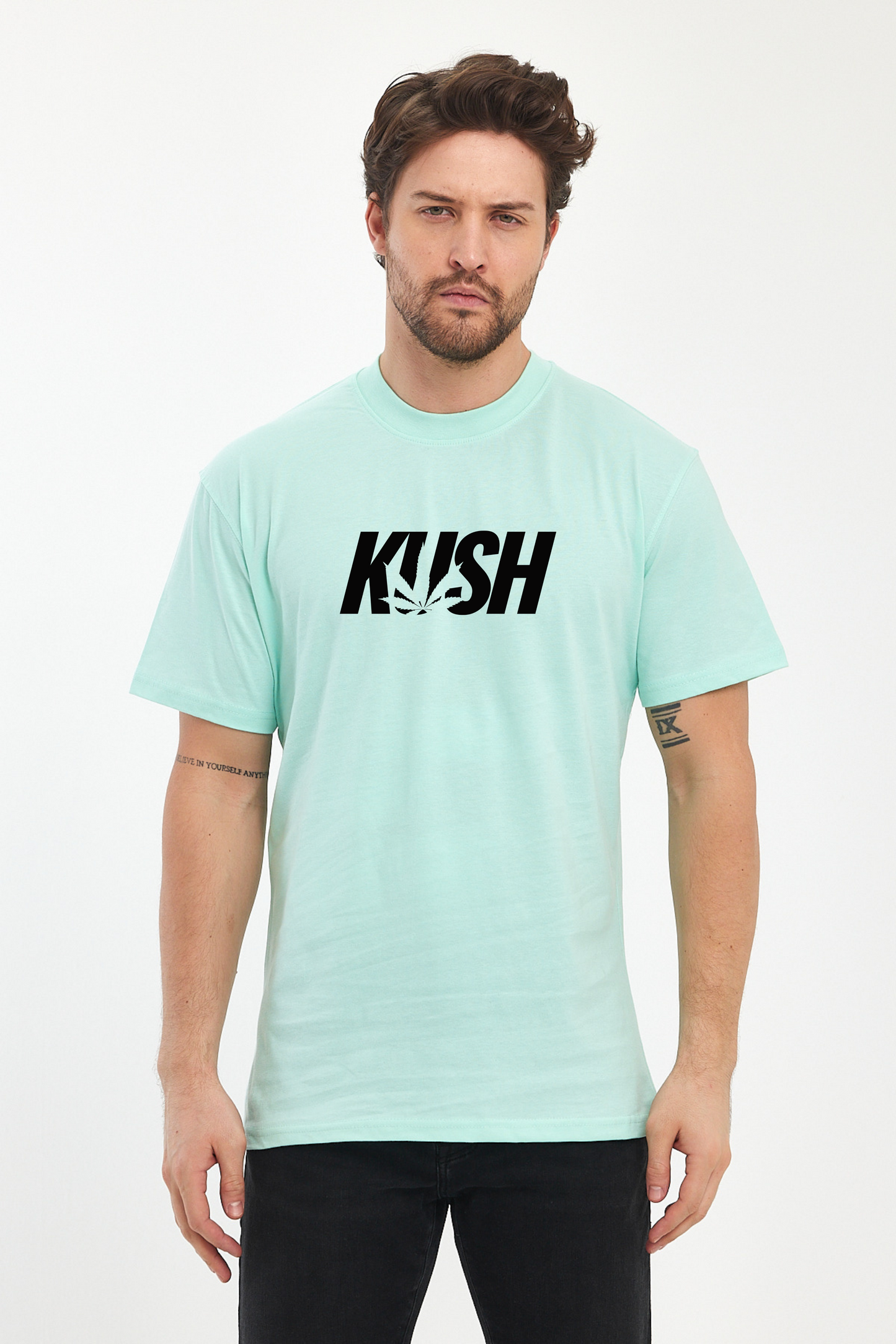 Kush Baskılı Tshirt