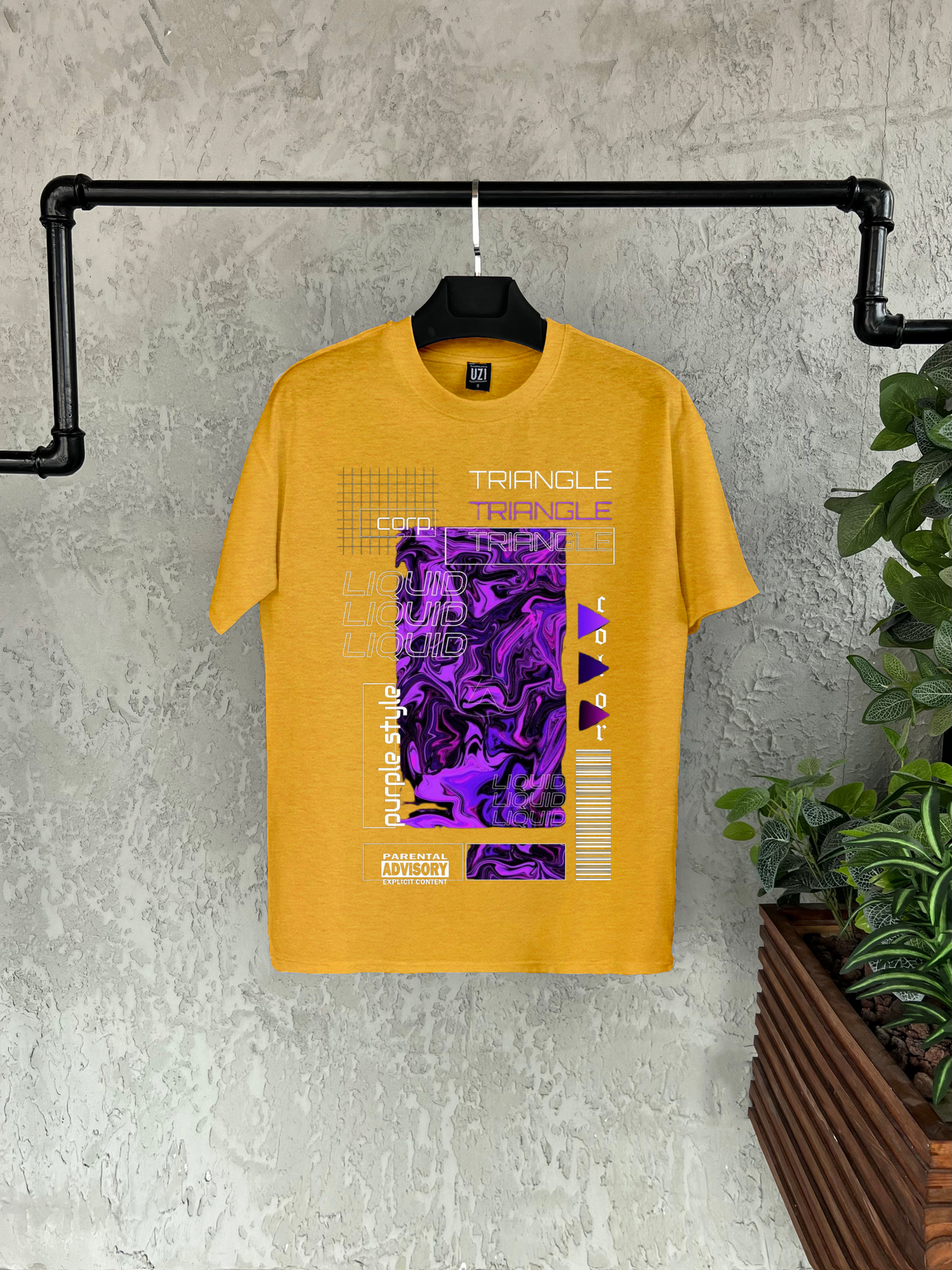 Liquid Baskılı T-shirt