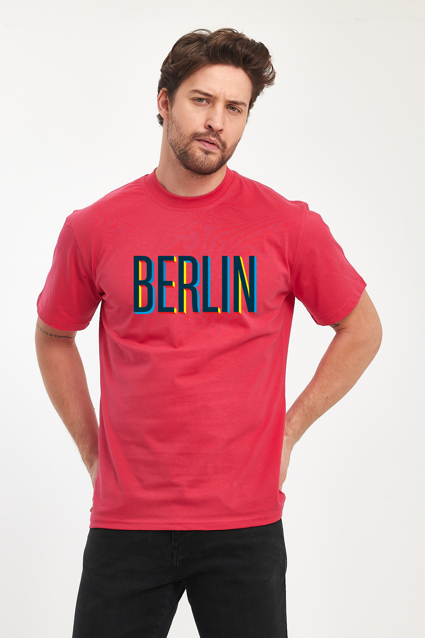 Berlin Baskılı Tshirt