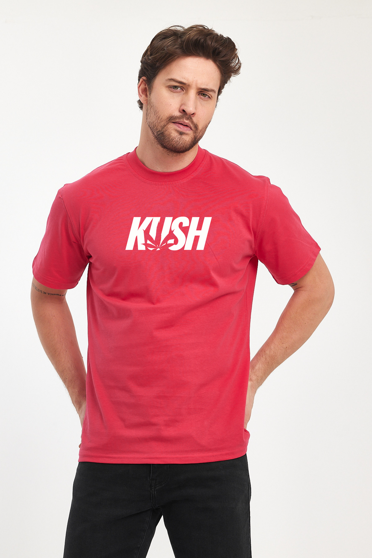 Kush Baskılı Tshirt