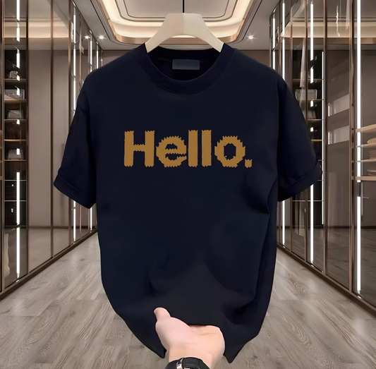 Hello Baskılı Tshirt