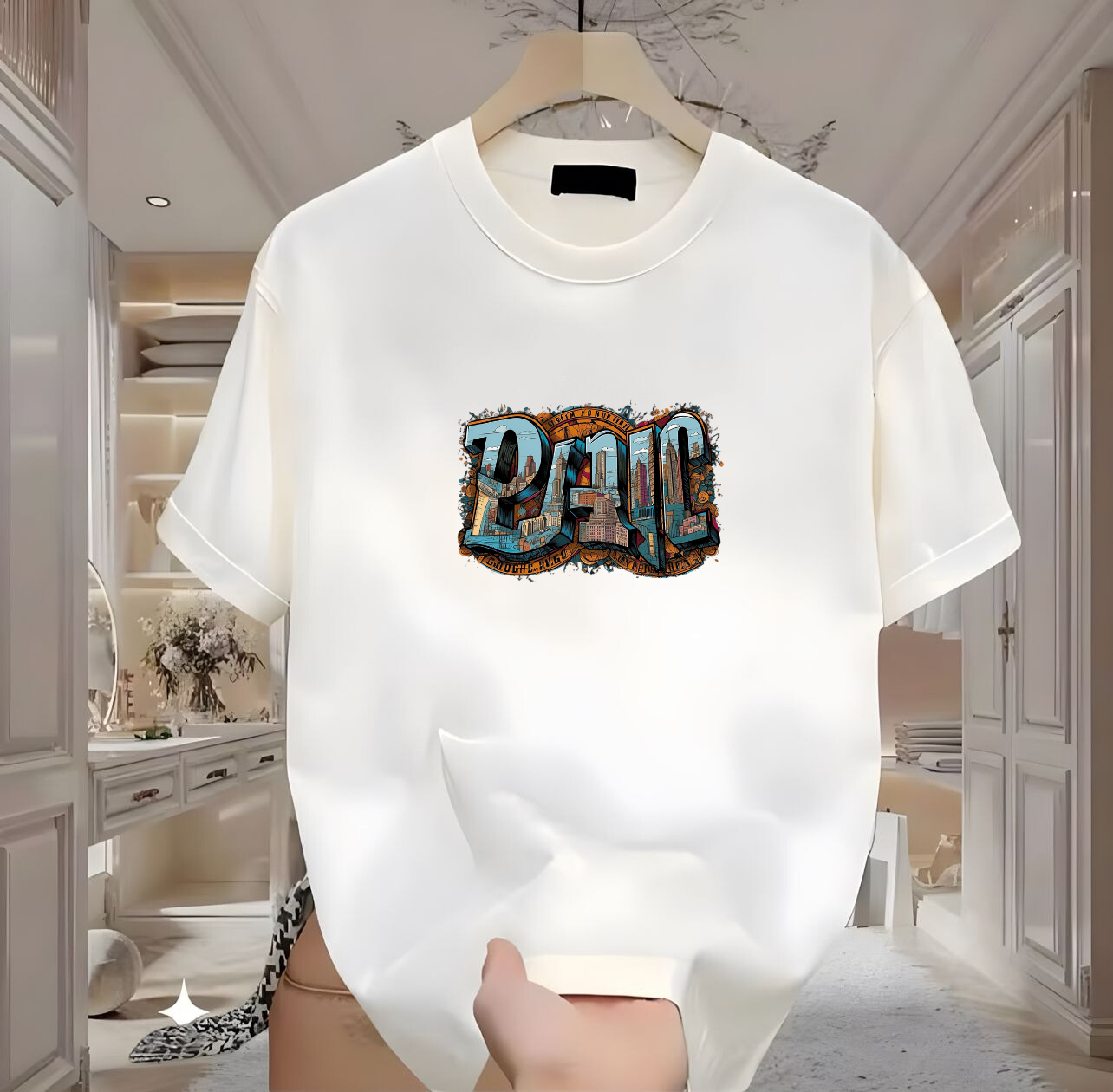 Panic Baskılı Tshirt