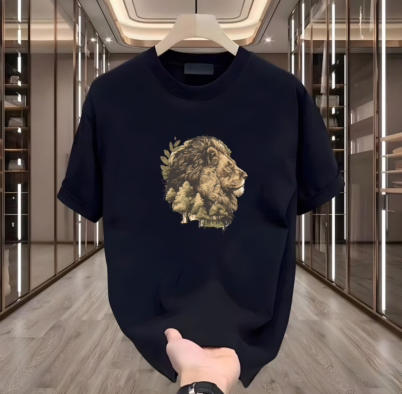 Aslan Baskılı Tshirt