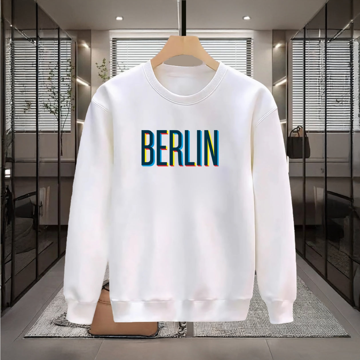 Berlin Baskılı Sweatshırt / 3 al 2 öde