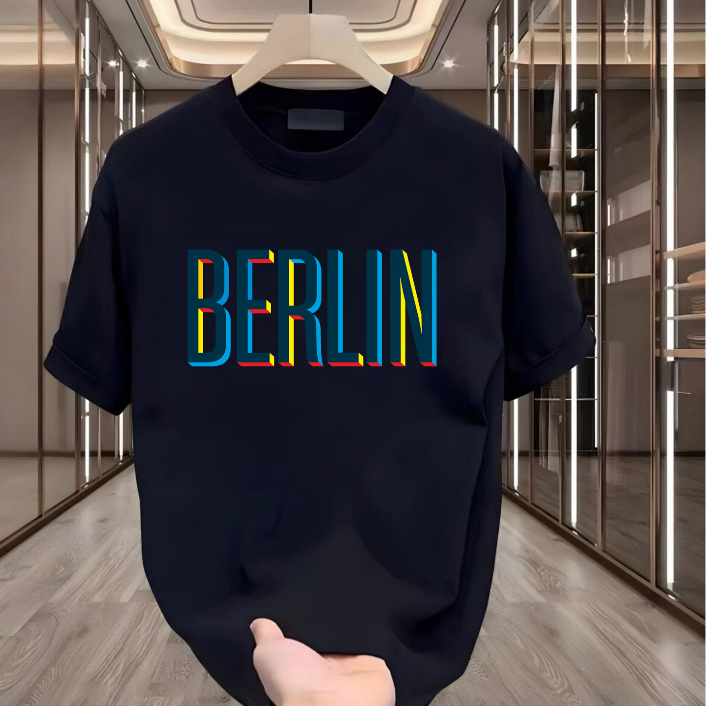 Berlin Baskılı Tshirt