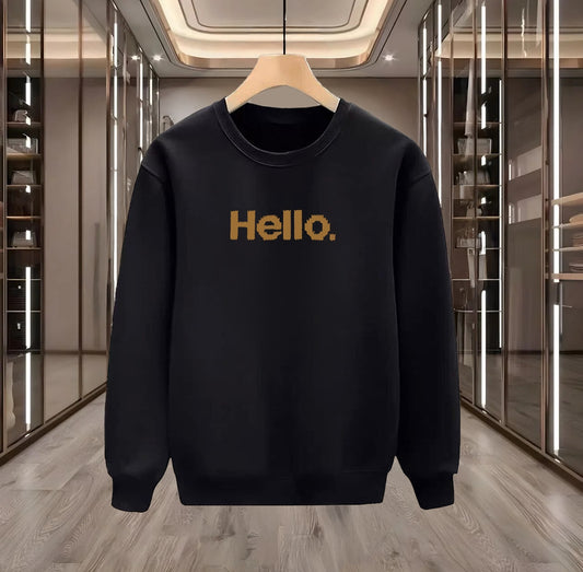 Hello Baskılı Sweatshırt / 3 al 2 öde