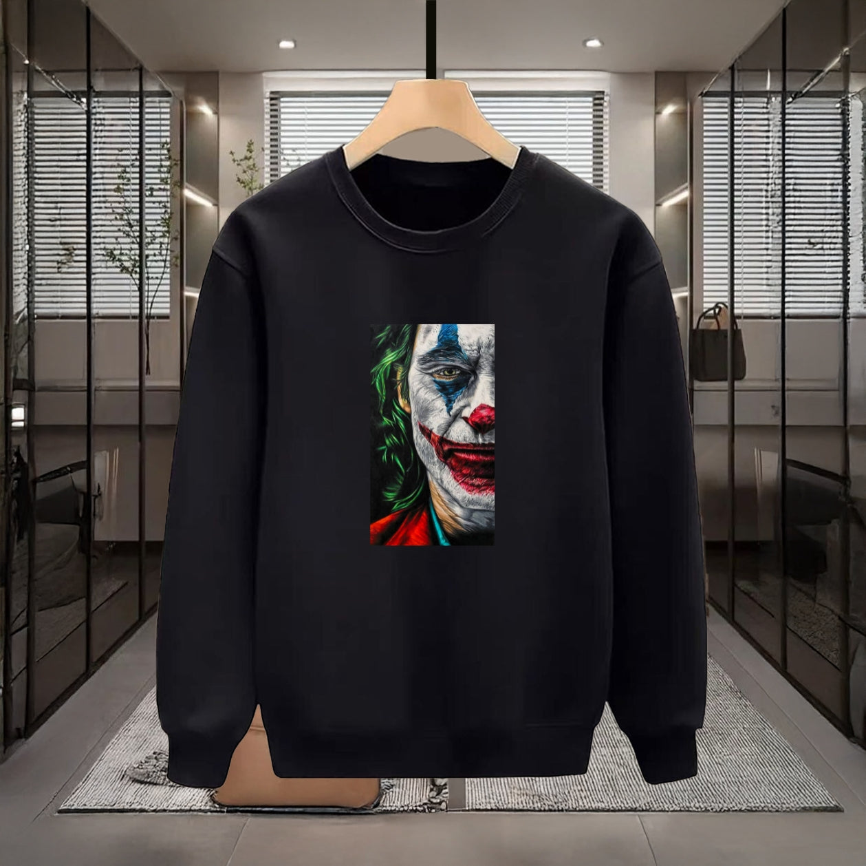 Joker Baskılı Sweatshırt / 3 al 2 öde