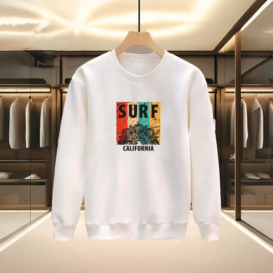 Surf Baskılı Sweatshırt / 3 al 2 öde