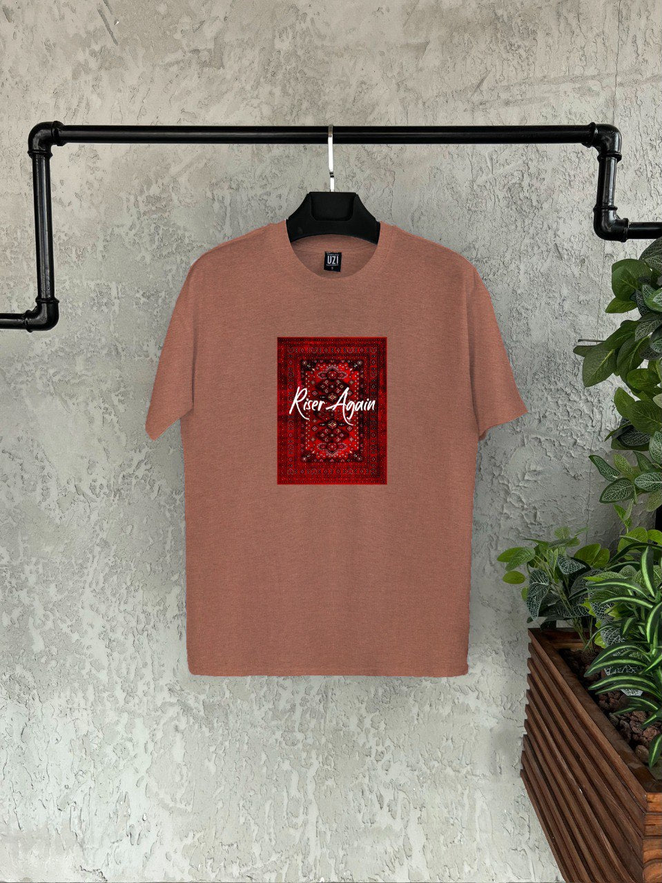 Riser Again Baskılı T-shirt