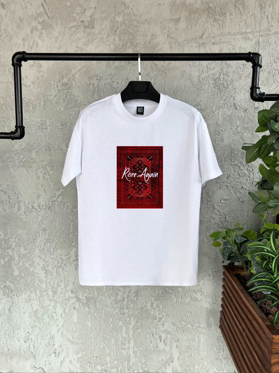 Riser Again Baskılı T-shirt