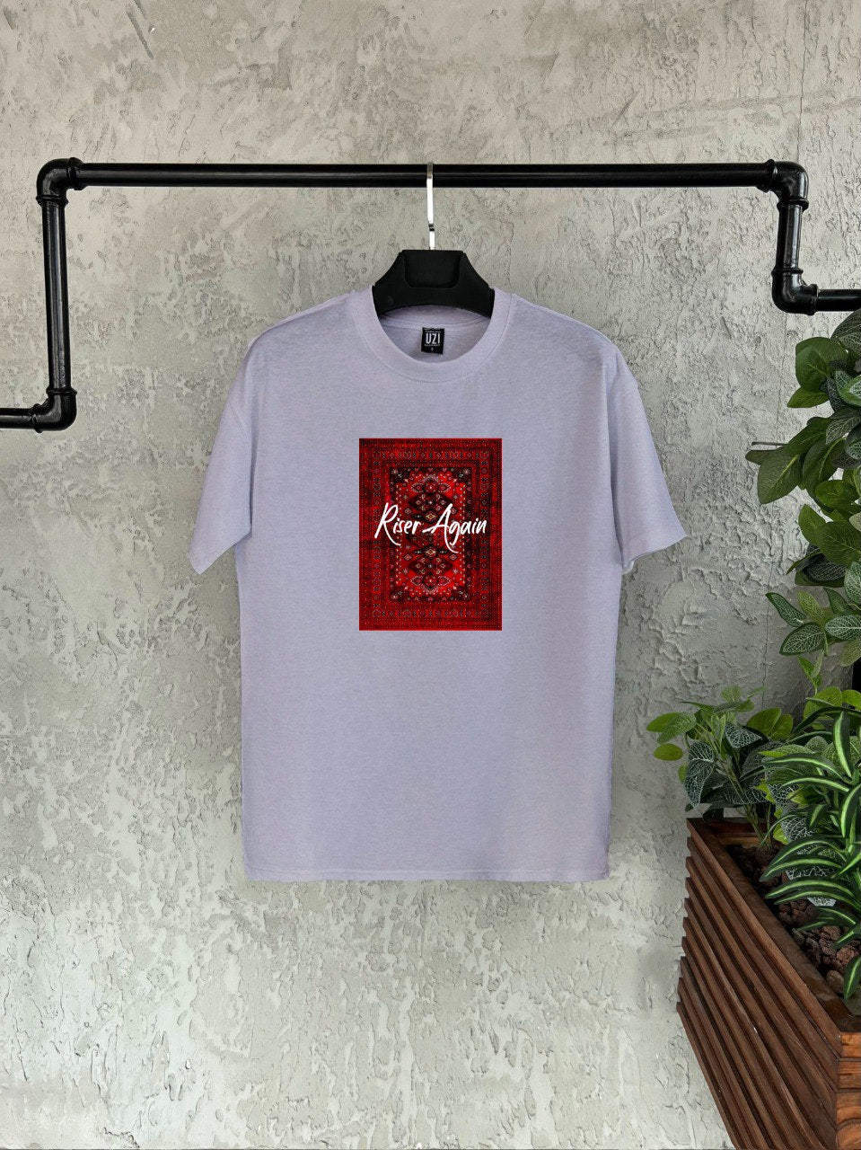 Riser Again Baskılı T-shirt