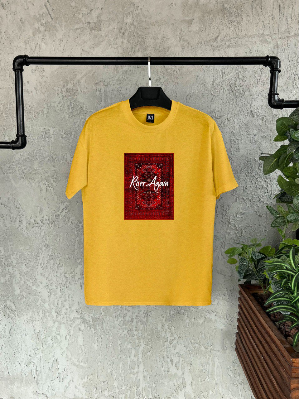 Riser Again Baskılı T-shirt