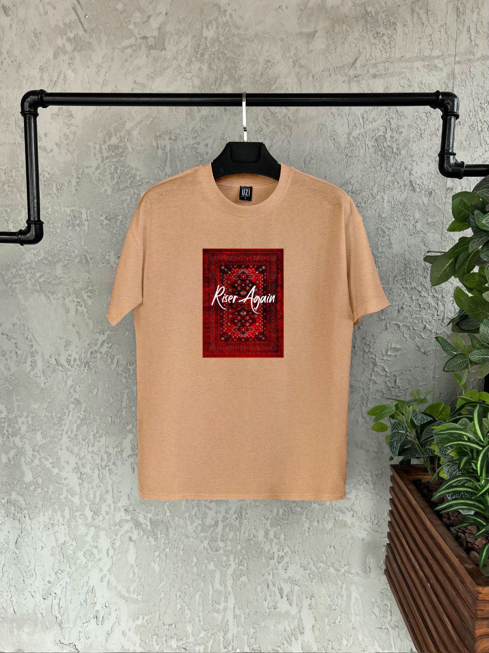 Riser Again Baskılı T-shirt