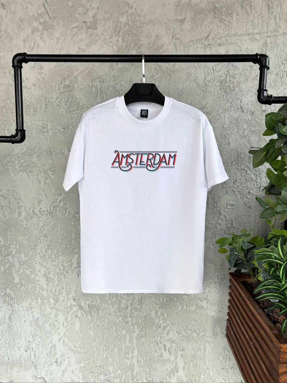 Amsterdam Baskılı T-shirt / 3 al 2 öde