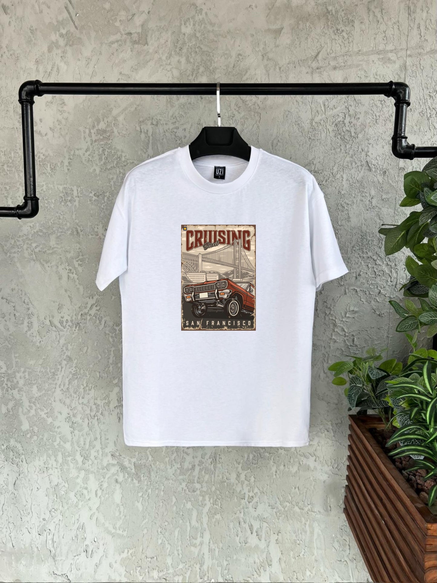 San Francisco Baskılı Tshirt