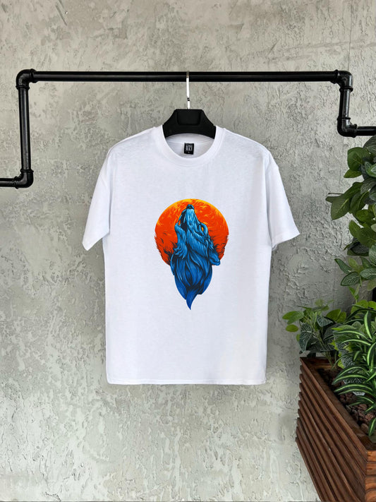 Kurt Baskılı Tshirt