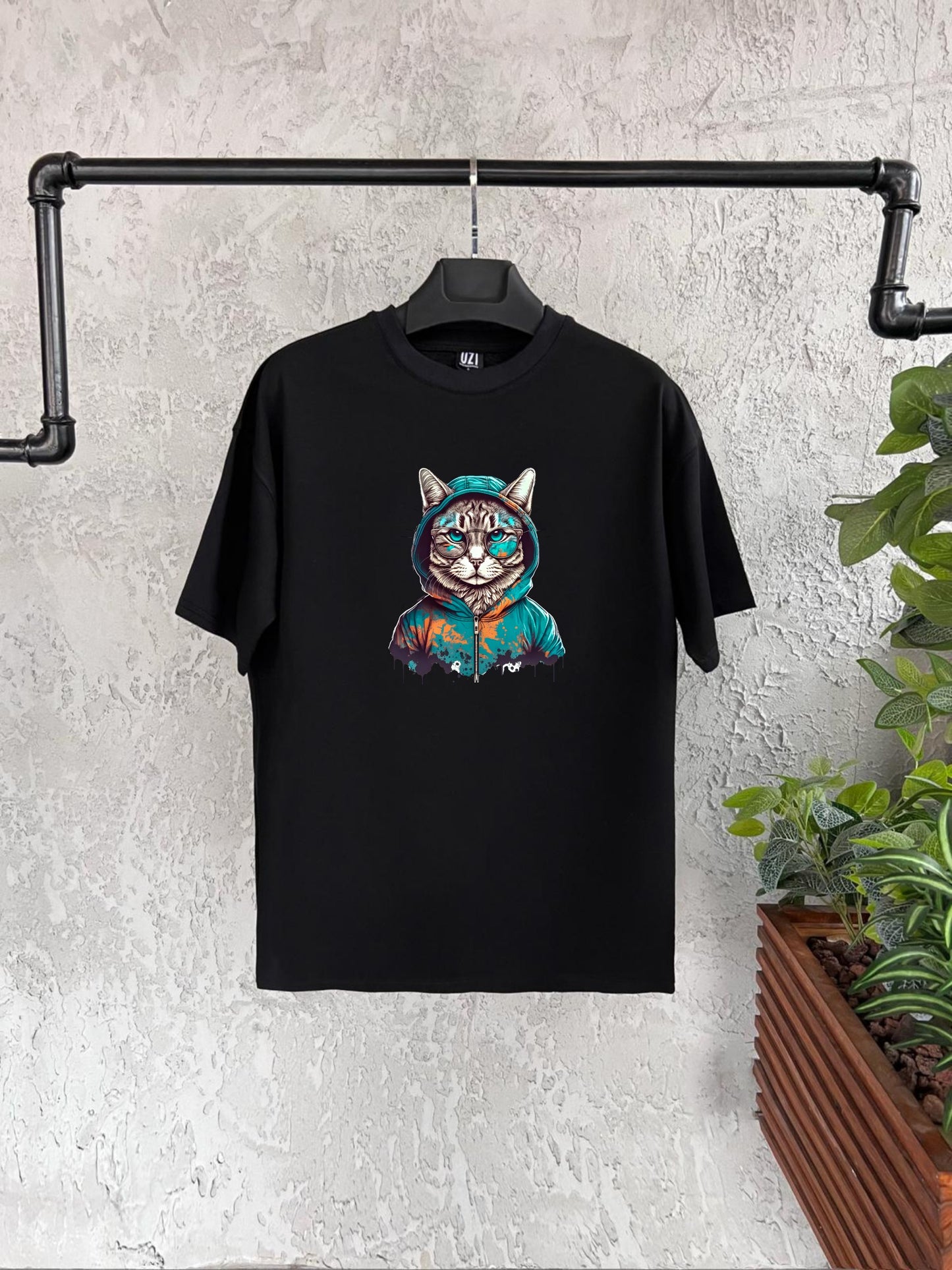 Kedi Baskılı Tshirt