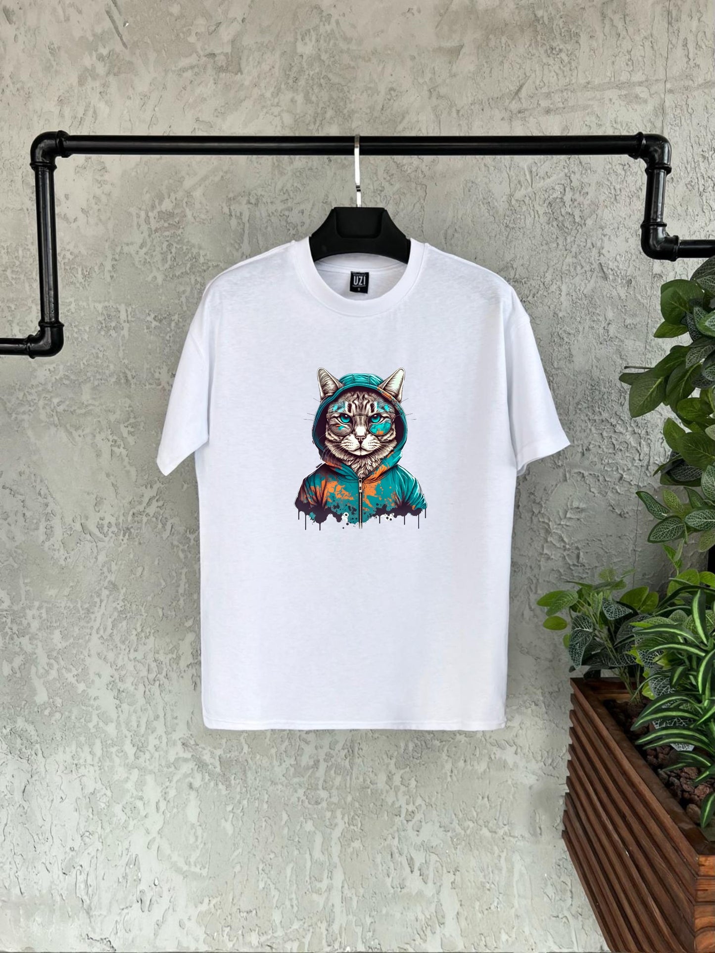 Kedi Baskılı Tshirt