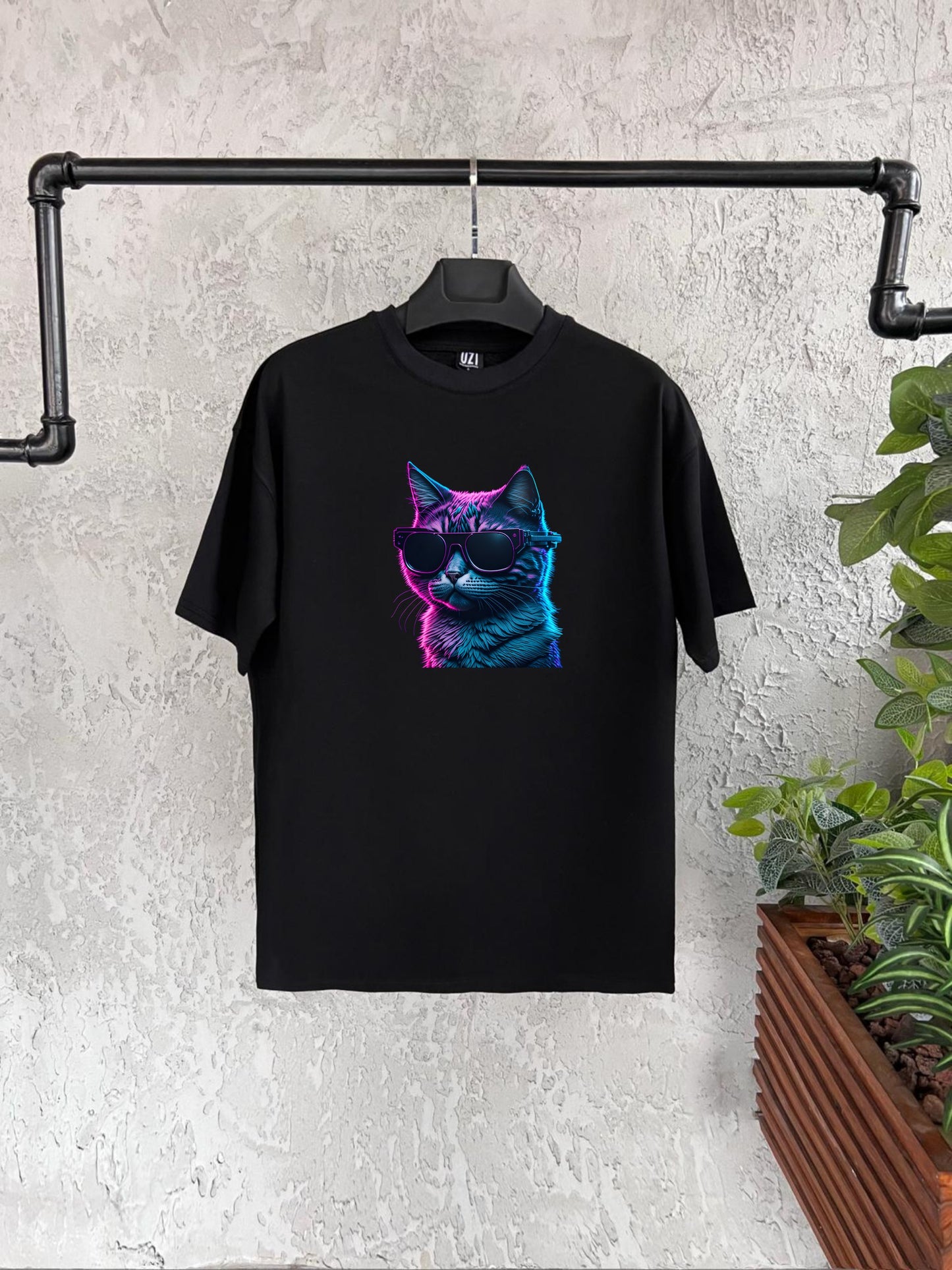 Kedi Baskılı Tshirt