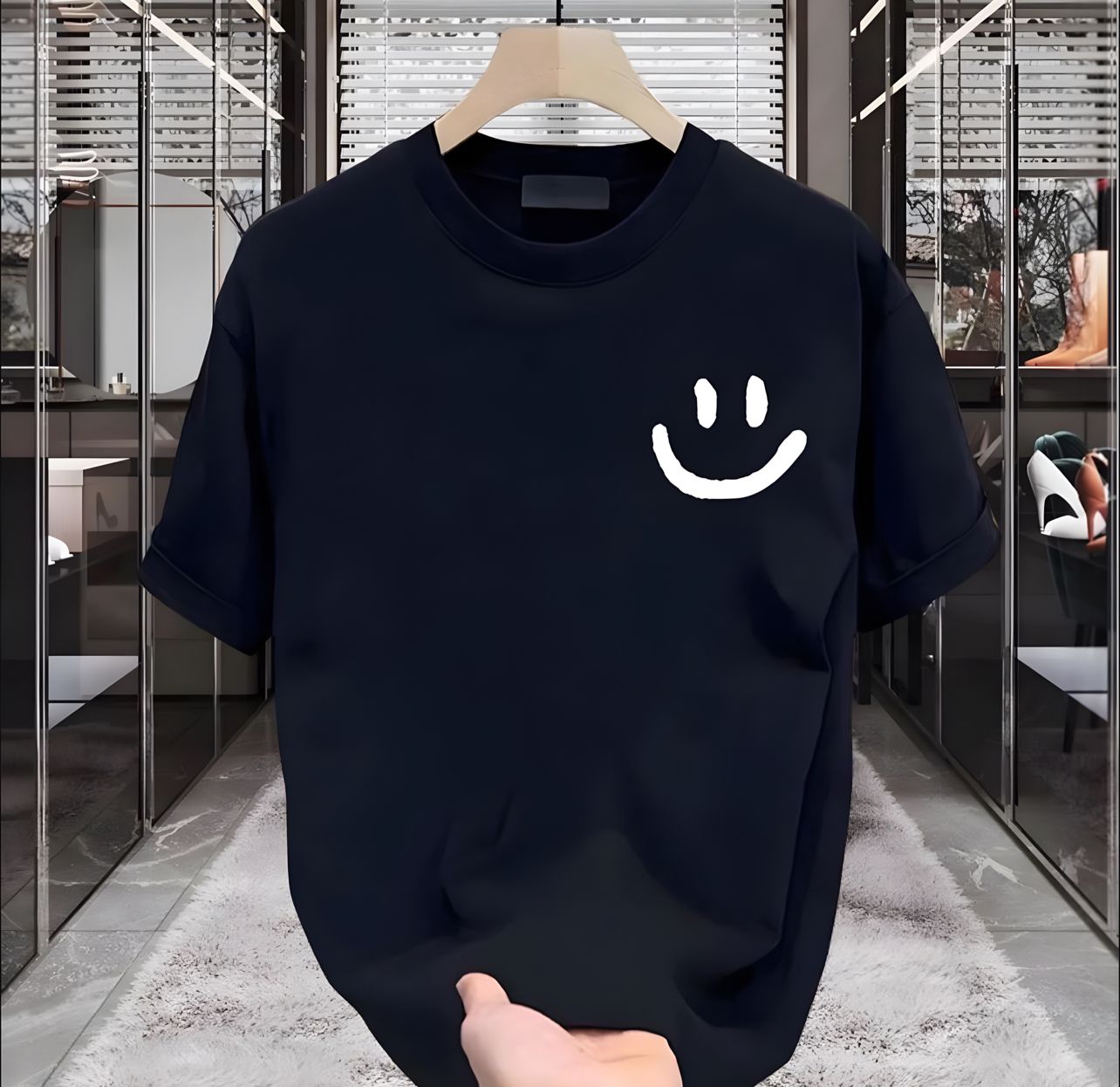 Smile Baskılı Tshirt