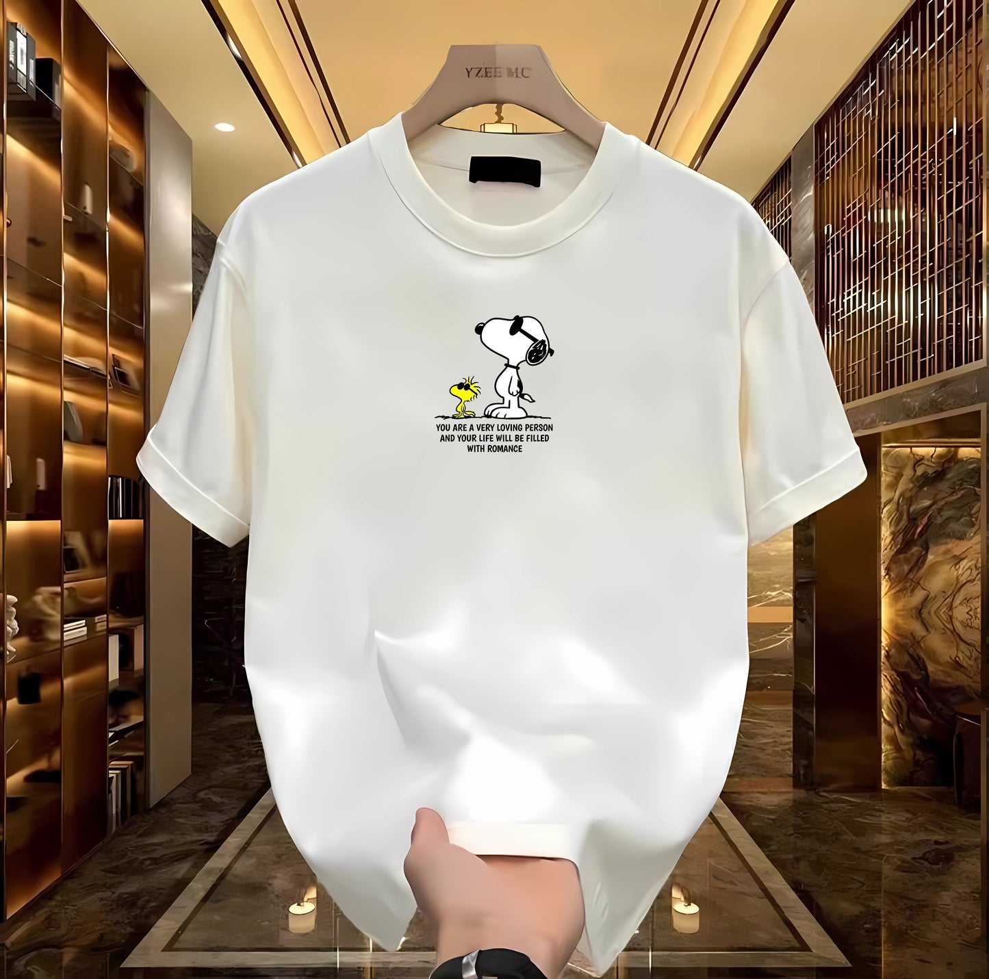 Snoopy Baskılı Tshirt