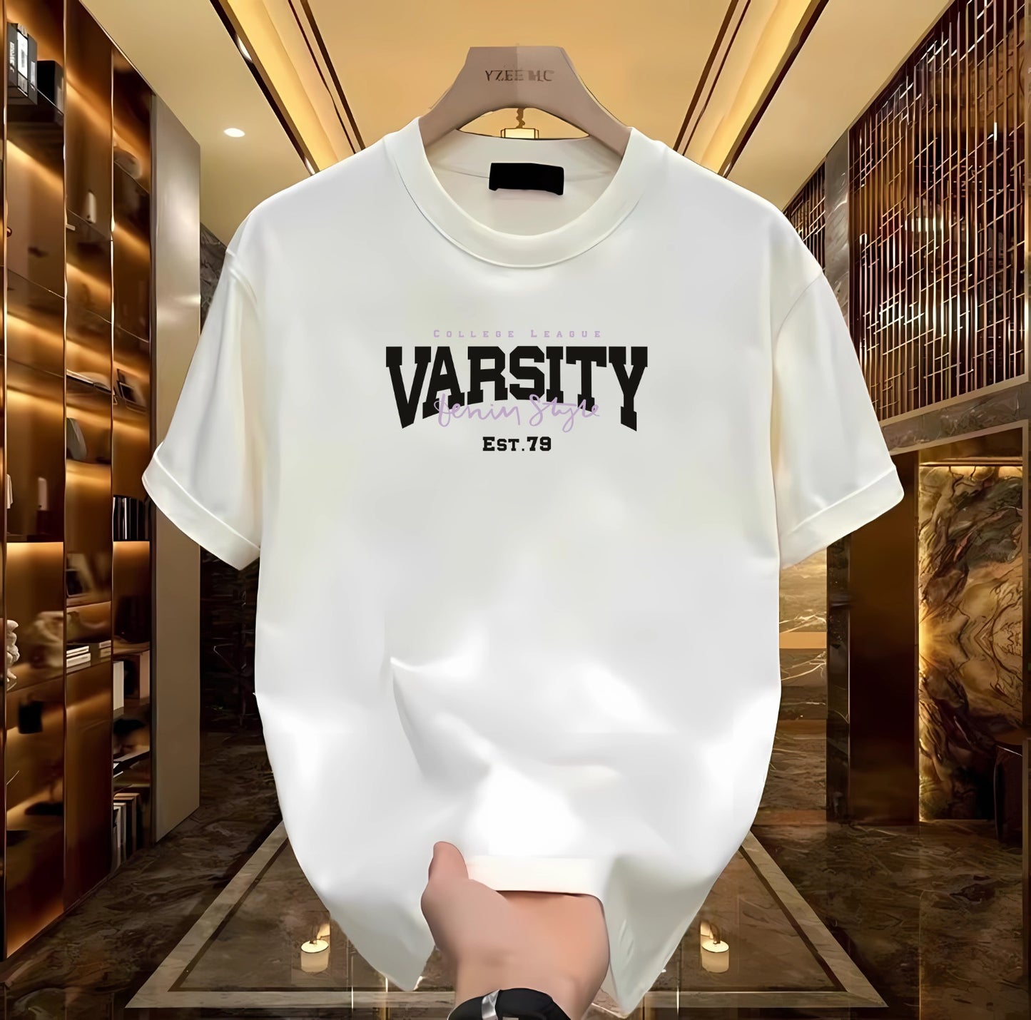 Varsity Baskılı Tshirt