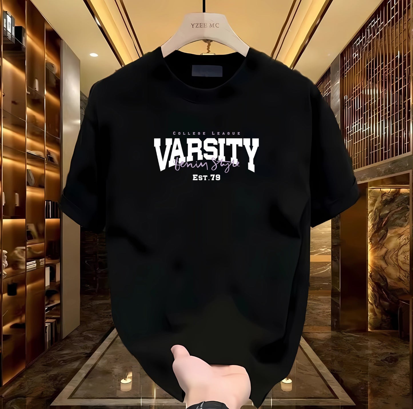 Varsity Baskılı Tshirt