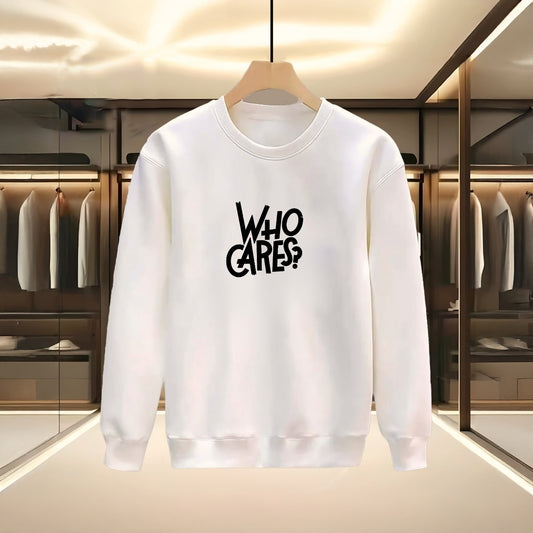 Who Gares Baskılı Sweatshırt / 3 al 2 öde