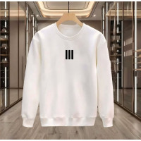 3 ÇİZGİ BASKILI BEYAZ SWEATSHİRT