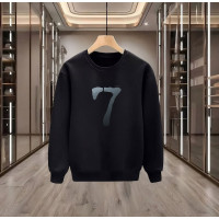 7 BASKILI SİYAH SWEATSHİRT