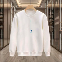 ASTRANOT BASKILI BEYAZ SWEATSHİRT