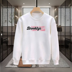 BROOKLYN BASKILI BEYAZ SWEATSHİRT BROOKLYN BASKILI BEYAZ SWEATSHİRT